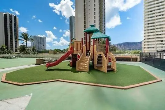 Spacious 14Th Floor Corner Suite, Partial Diamond Head And Ocean Views, Free Parking! Honolulu Lägenhet
